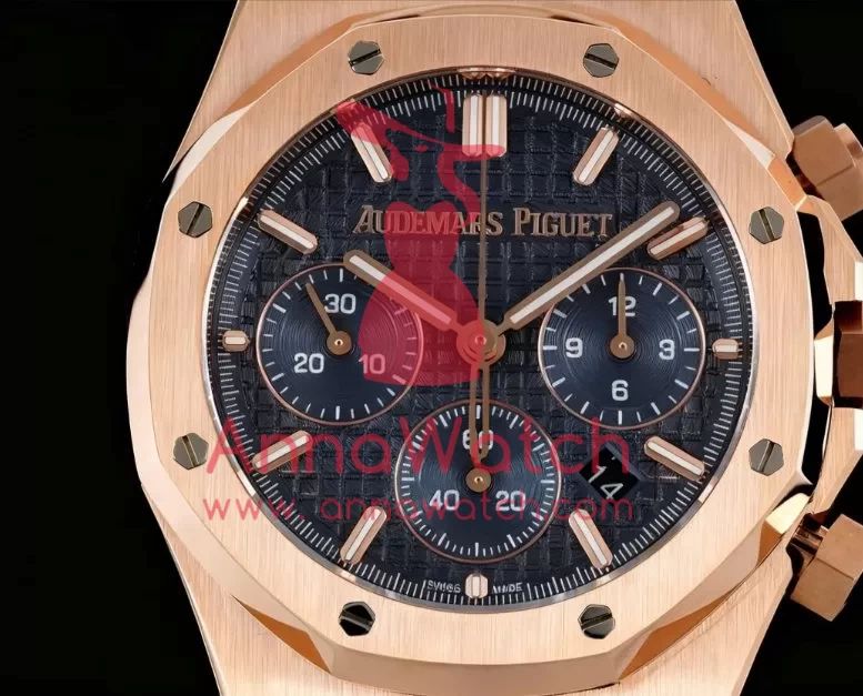 Royal Oak Chrono 26240 RG/RG Blue/Stk BF A7750 - Image 2