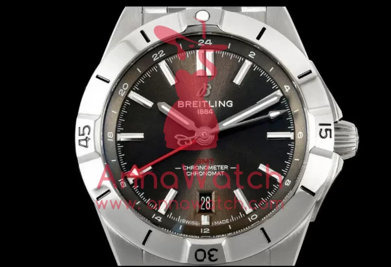Chronomat GMT 40mm SS/SS Grey Dial BLSF A2836 - Image 3