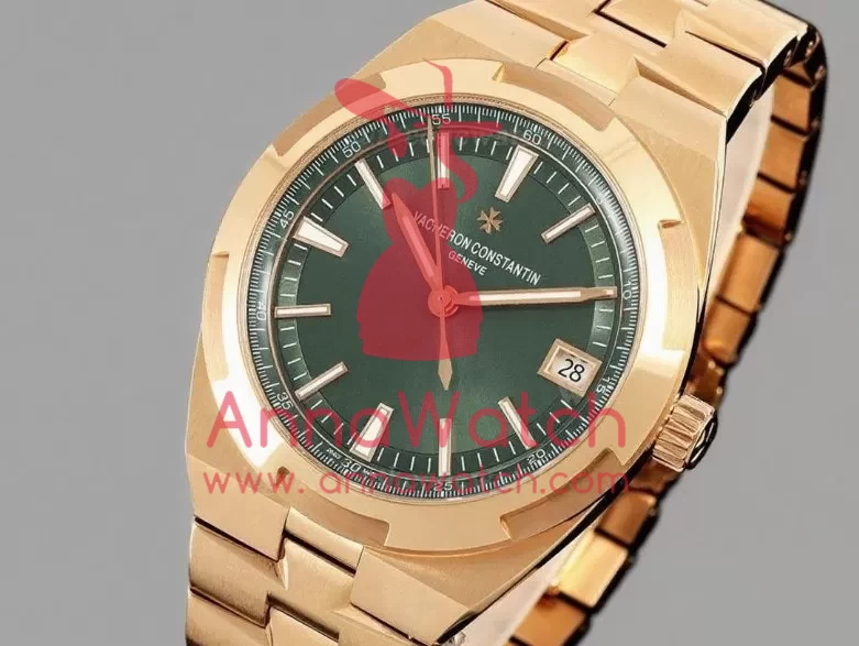 Overseas 4500V 41mm RG/RG Green Dial ZF A5100 - Image 2