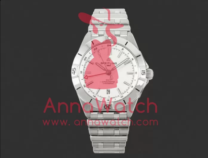 Chronomat GMT 40mm SS/SS White Dial BLSF A2836