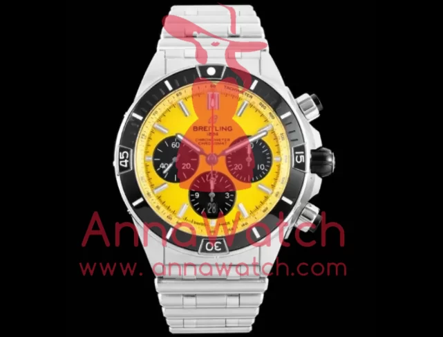 Super Chronomat B01 44MM SS/SS Yellow/Stk TF A7750
