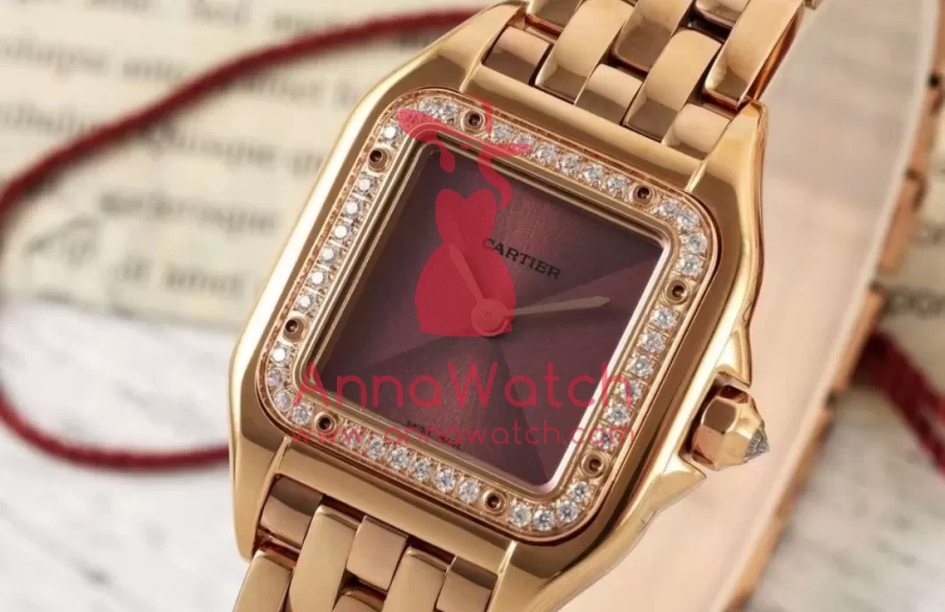 Panthere Secrete De Ladies 22mm Dia RG/RG Brown Dial AF Quartz - Image 2