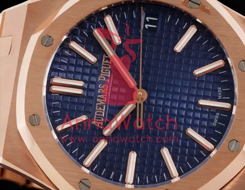 Royal Oak 15510 41mm RG/RG Blue/Stk BF A4302 - Image 2