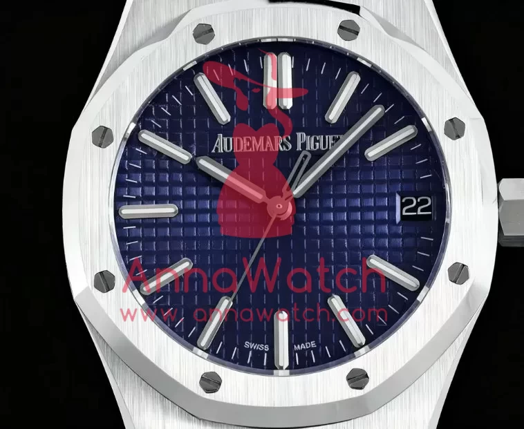 Royal Oak 15510 41mm SS/SS Blue/Stk BF A4302 - Image 2