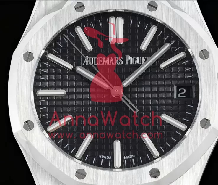 Royal Oak 15510 41mm SS/SS Black/Stk BF A4302 - Image 2