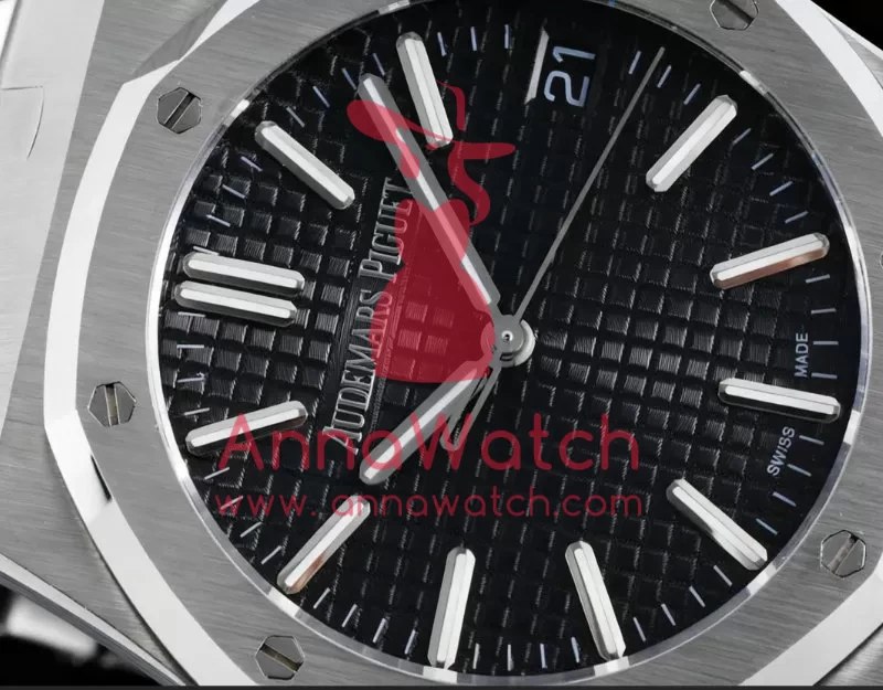 Royal Oak 15510 41mm SS/SS Black/Stk BF A4302 - Image 3