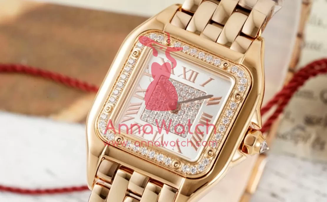 Panthere Secrete De Ladies 22mm Dia RG/RG Diamonds Dial AF Quartz - Image 2