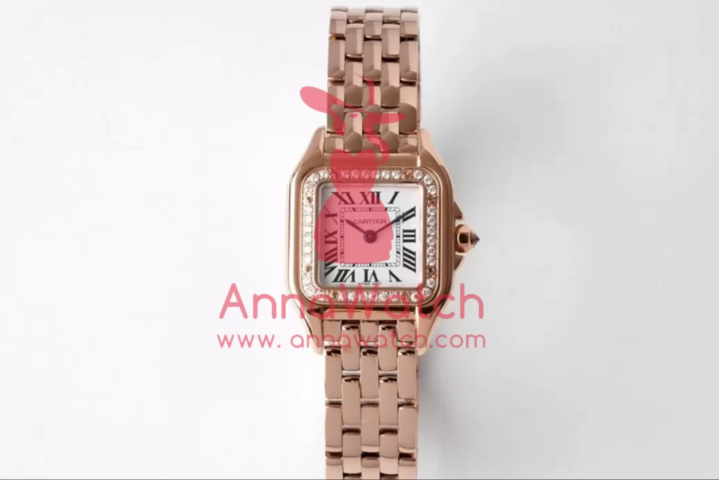 Panthere Secrete De Ladies 22mm Dia RG/RG White Dial BVF Quartz - Image 2