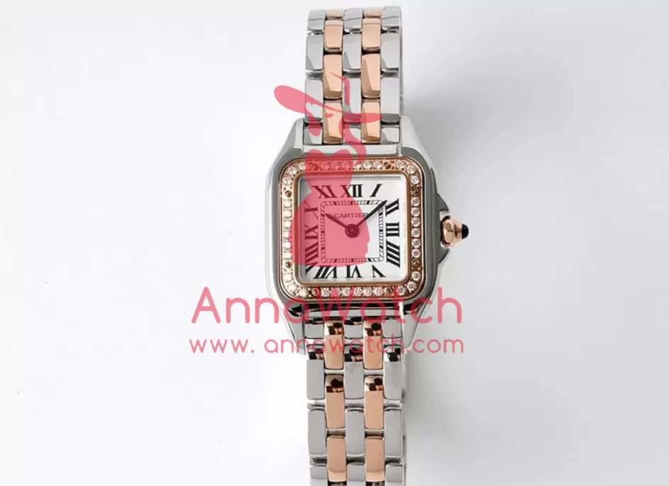 Panthere Secrete De Ladies 22mm Dia RG/SS White Dial BVF Quartz - Image 2