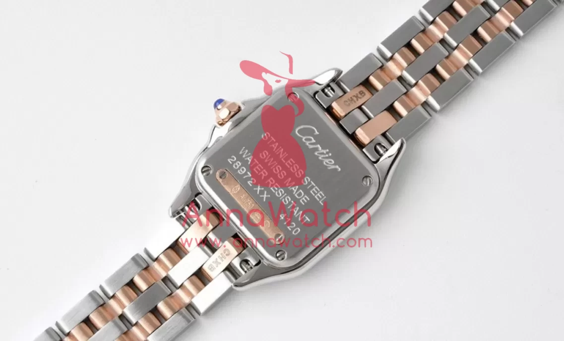 Panthere Secrete De Ladies 22mm Dia RG/SS White Dial BVF Quartz - Image 8