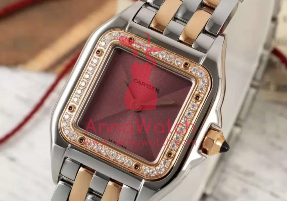 Panthere Secrete De Ladies 22mm Dia RG/SS Brown Dial AF Quartz - Image 2