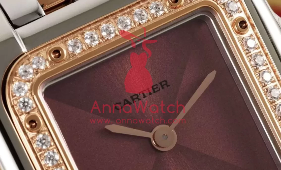 Panthere Secrete De Ladies 22mm Dia RG/SS Brown Dial AF Quartz - Image 5