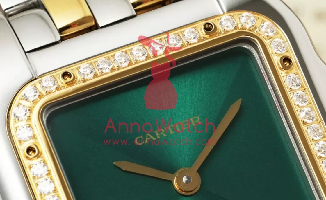 Panthere Secrete De Ladies 22mm Dia SS/YG Green Dial AF Quartz - Image 5
