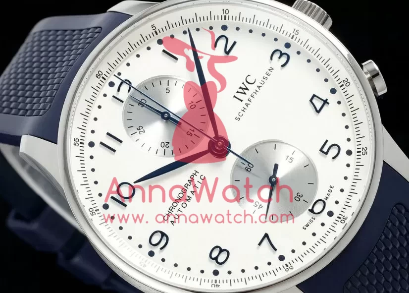 Portuguese Chrono 41mm SS/RU White Dial Z+F A69355 - Image 4