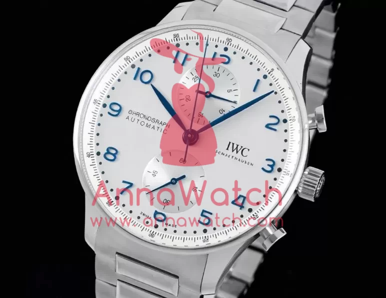 Portuguese Chrono 41mm SS/SS White Dial V6SF A69355
