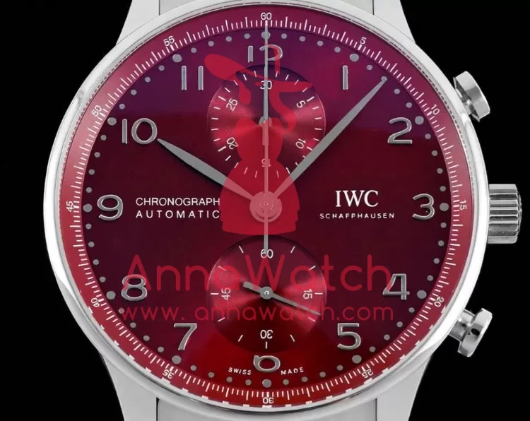 Portuguese Chrono 41mm SS/SS Red Dial V6SF A69355 - Image 4