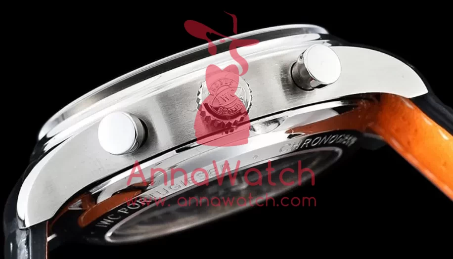 IWC - Portugieser Chronograph Classic SS/LE Black YLF A7750 - Image 9