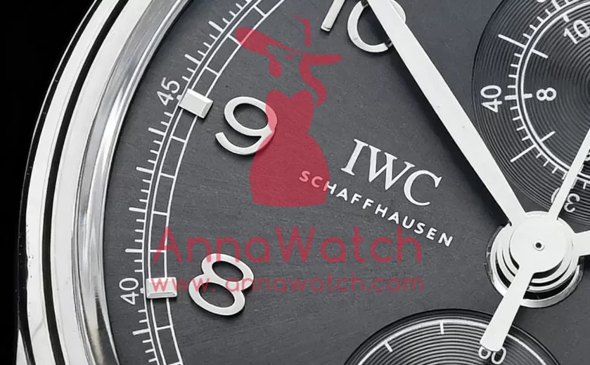 IWC - Portugieser Chronograph Classic SS/LE Grey YLF A7750 - Image 3