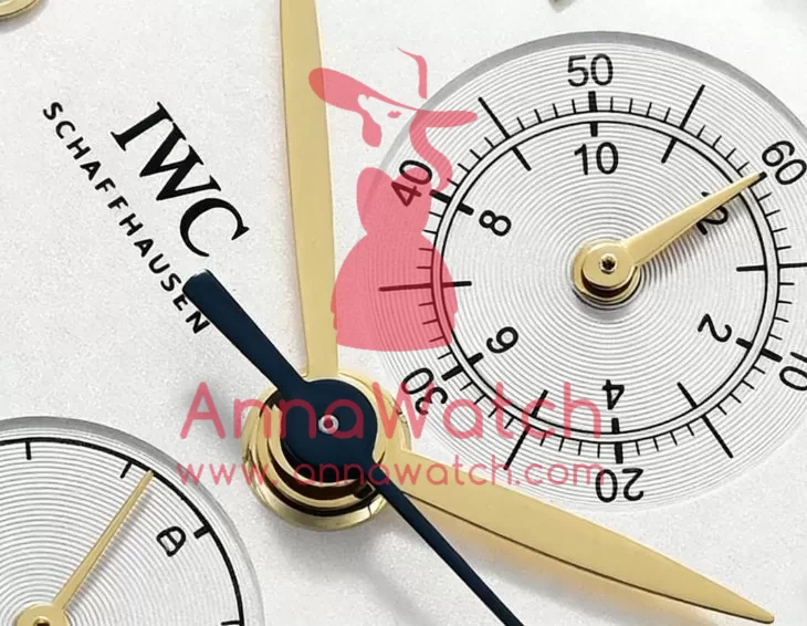 IWC - Portugieser Chronograph Classic SS/LE Wht/G YLF A7750 - Image 6