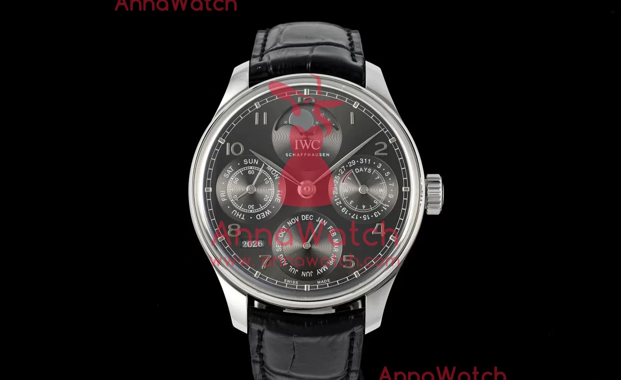 Portugieser Perpetual Calendar 5033 44mm SS/LE Dark Gray/Num APSF A51613 - Image 2