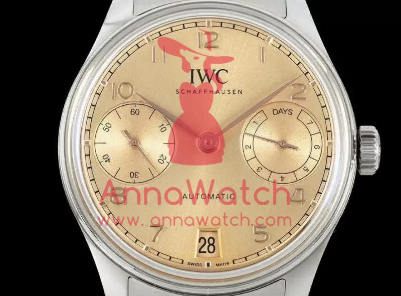 Portugieser 7 Days 2024 42mm RG SS/SS Gold Dial APS A52010