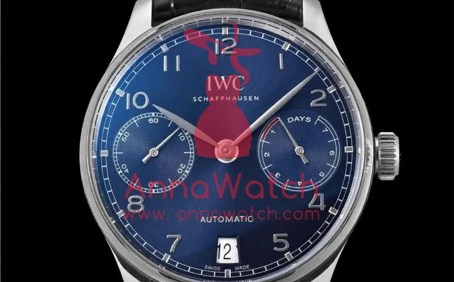 Portugieser 7 Days IW500710 SS/LE Blue Dial ZF V5 A52010