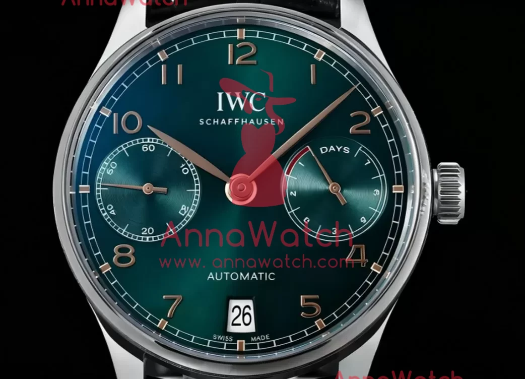 Portugieser 7 Days 42mm SS/LE Green Dial ZF V5 A52010 - Image 4
