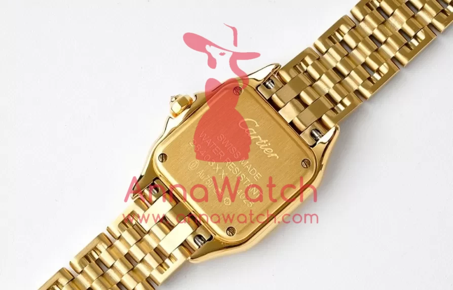 Panthere Secrete De Ladies 22mm Dia YG/YG White Dial BVF Quartz - Image 8