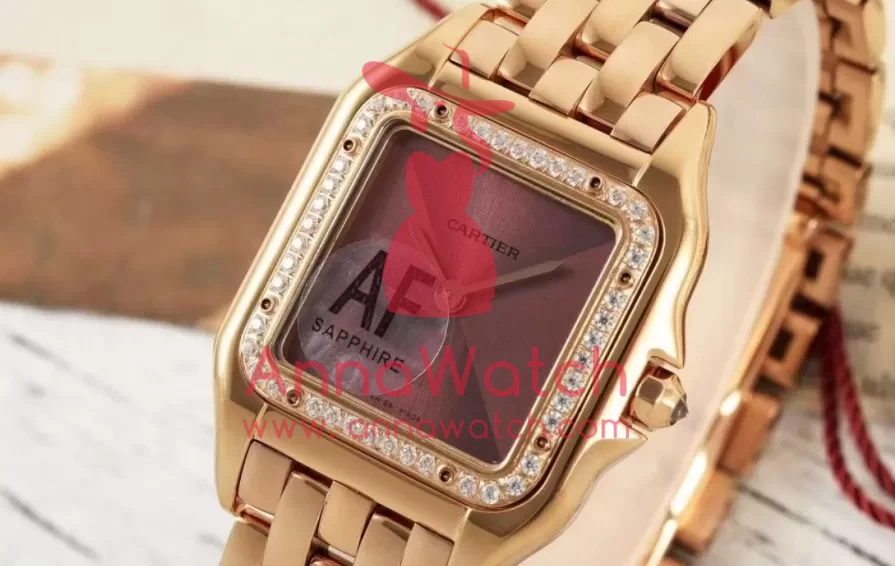 Panthere Secrete De Ladies 27mm Dia RG/RG Brown Dial AF Quartz