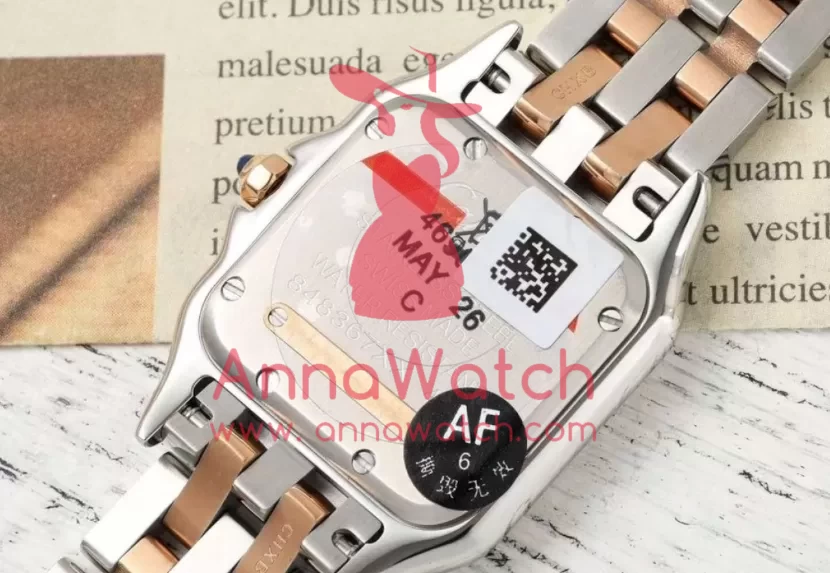 Panthere Secrete De Ladies 27mm Dia RG/SS Brown Dial AF Quartz - Image 9