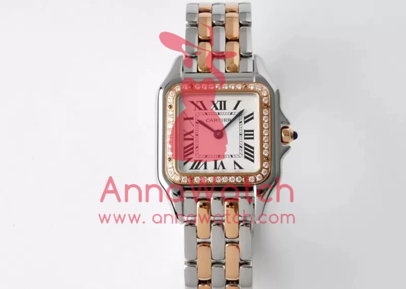 Panthere Secrete De Ladies 27mm Dia RG/SS White Dial BVF Quartz - Image 2