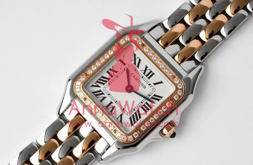 Panthere Secrete De Ladies 27mm Dia RG/SS White Dial BVF Quartz - Image 3