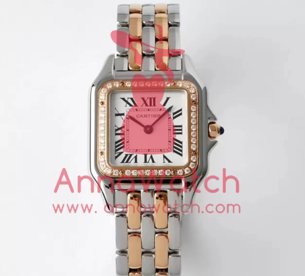 Panthere Secrete De Ladies 27mm Dia RG/SS White Dial BVF Quartz - Image 11