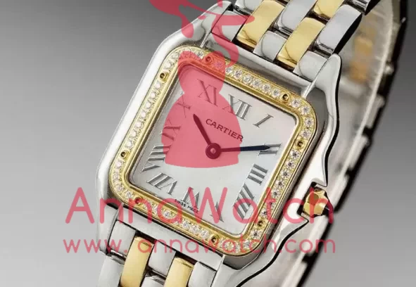 Panthere Secrete De Ladies 27mm Dia YG/SS Mop Dial AF Quartz