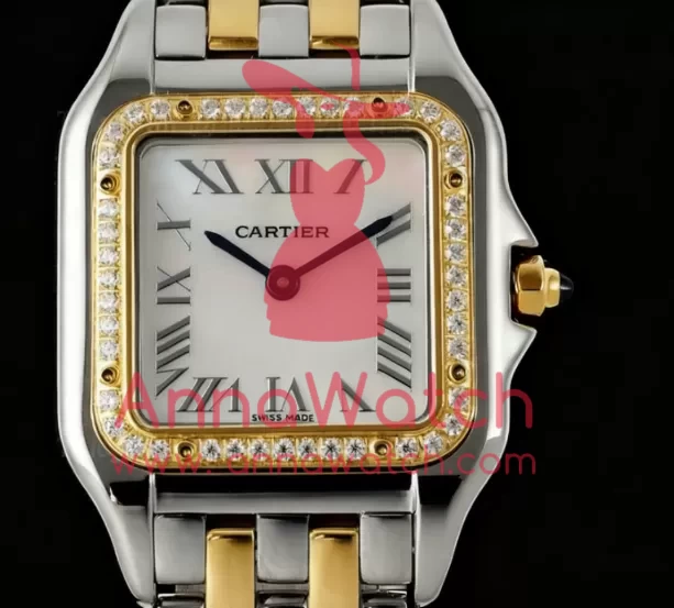 Panthere Secrete De Ladies 27mm Dia YG/SS Mop Dial AF Quartz - Image 3