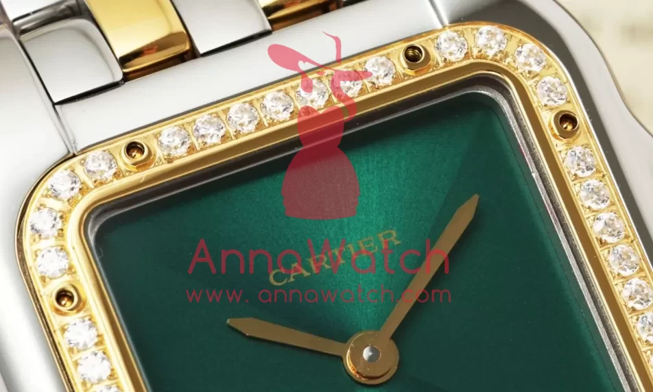 Panthere Secrete De Ladies 27mm Dia SS/YG Green Dial AF Quartz - Image 5