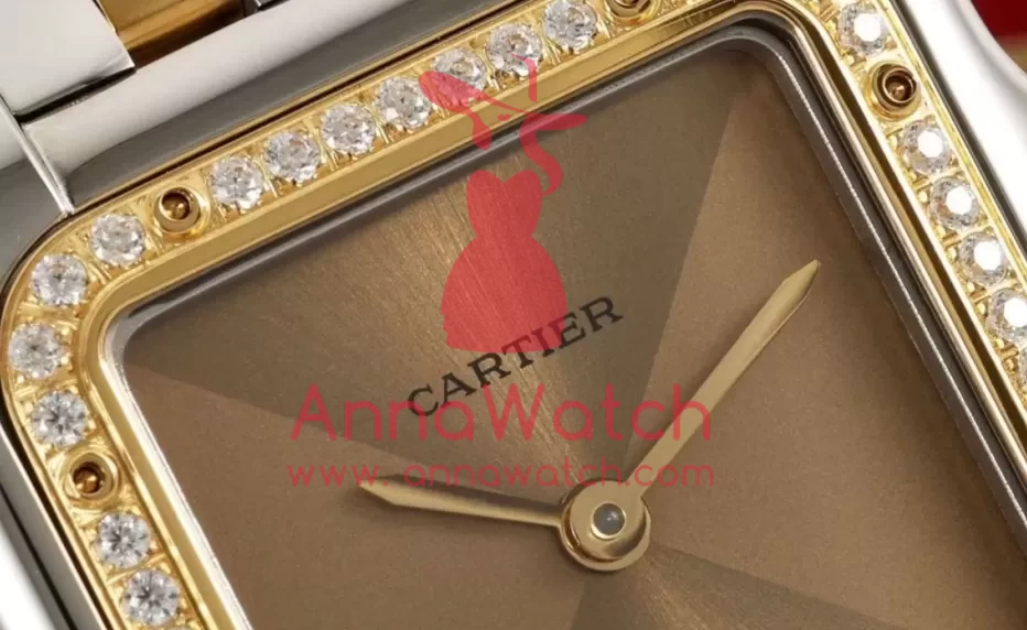 Panthere Secrete De Ladies 27mm Dia YG/SS Gold Brown Dial AF Quartz - Image 5