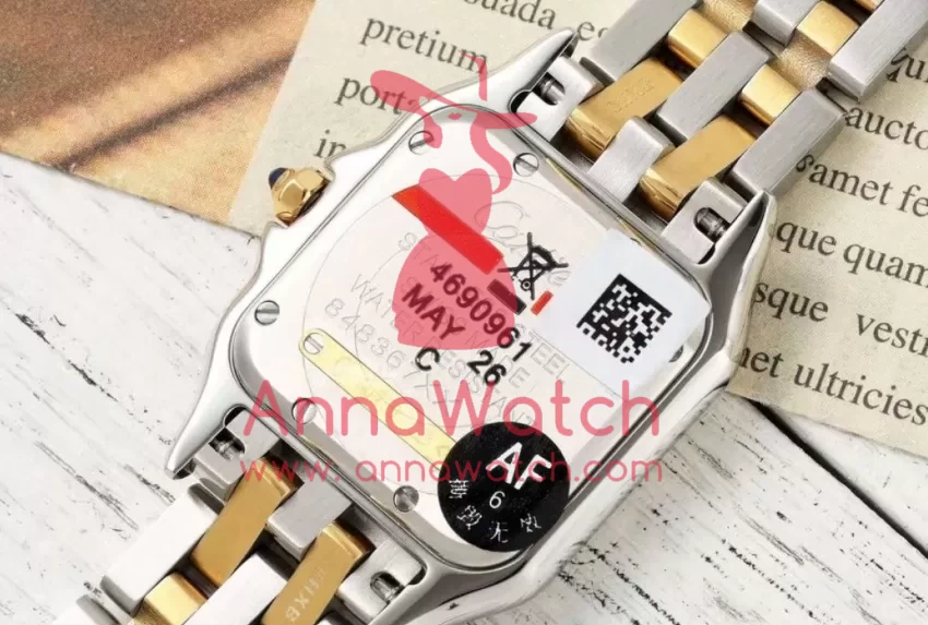 Panthere Secrete De Ladies 27mm Dia YG/SS Gold Brown Dial AF Quartz - Image 9