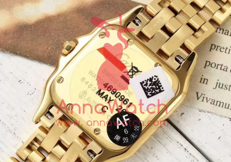 Panthere Secrete De Ladies 27mm Dia YG/YG Gold Brown Dial AF Quartz - Image 9